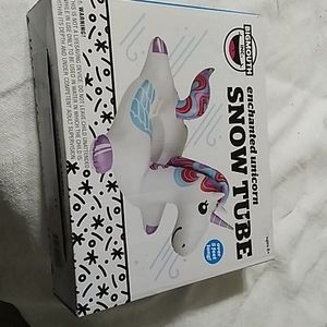 Enchanted unicorn snow tube